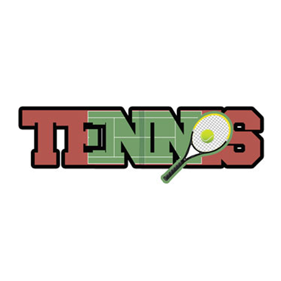 Stamping Station - Tennis - Dimensional Word
